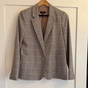 ME+EM Plaid Blazer